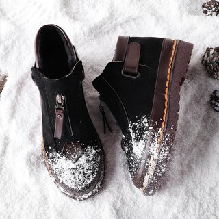 womens new style chelsea platform flat bottom martin ankle boots