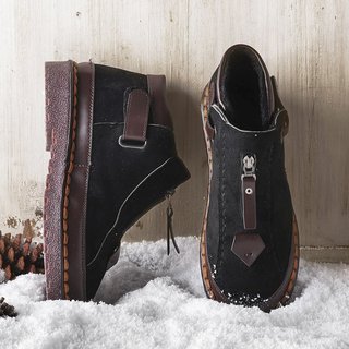 womens new style chelsea platform flat bottom martin ankle boots