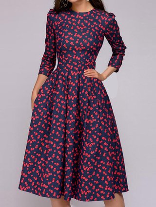 floral casual dress