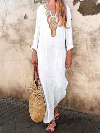 long sleeve spring dress