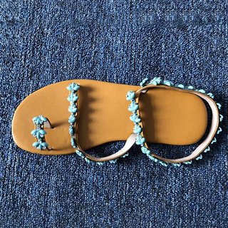 bling slip on sandals