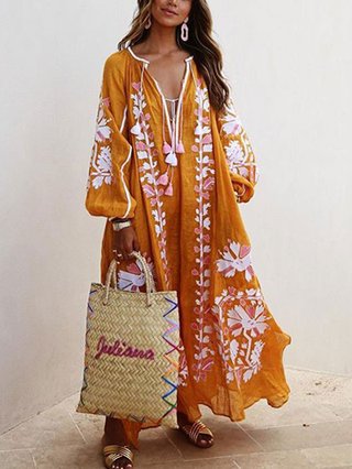 boho maxi