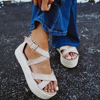 Women Espadrille Platform Sandals Justfashionnow Com