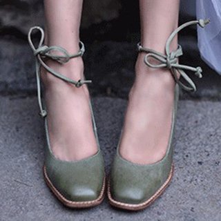 silver lace up pumps