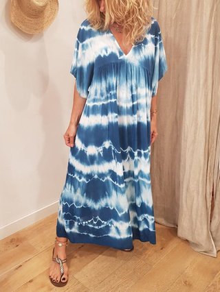 Justfashionnow Summer Dresses Sundress Beach Shift V Neck Casual