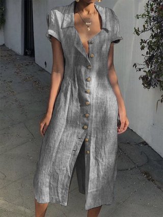 How To Style A Summer Shirt Dress With Pattern Mixing