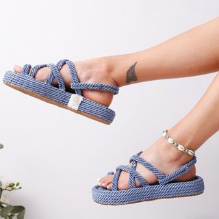 criss cross lace up casual sandals