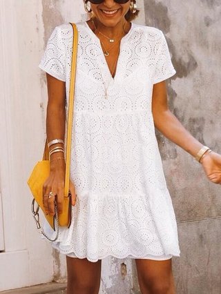 tan lace dress with sleeves