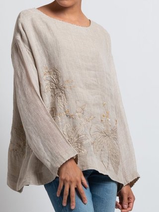 Long Sleeve Linen Shirts Blouses Justfashionnow Com
