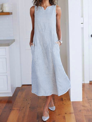 light blue sundress womens