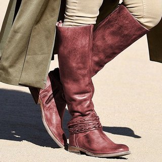 low heel womens riding boots