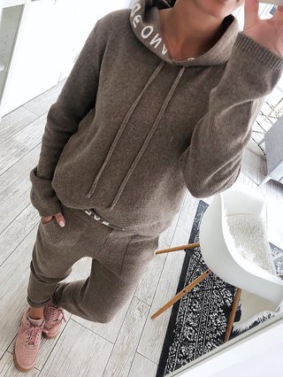 Letter Casual Suit Set Justfashionnow Com