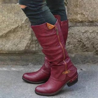 womens western cowboy knee boots punk boots