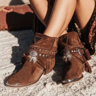 boho booties