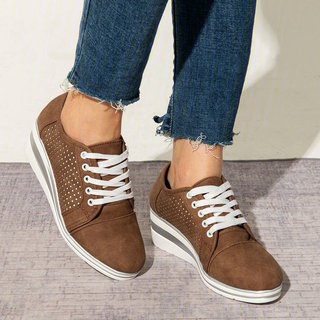 women's wedge heel sneakers