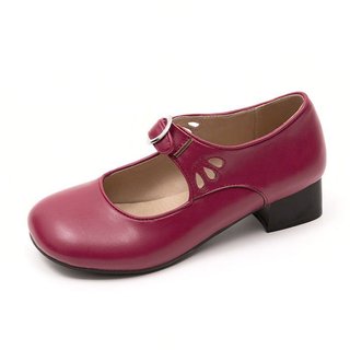 mary janes summer low heel vintage women shoes