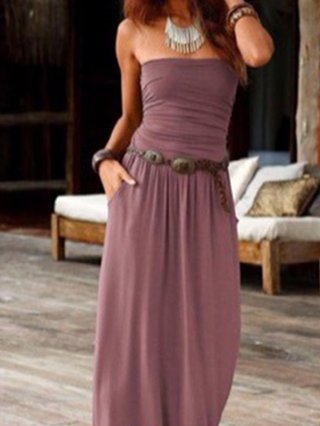 casual strapless dresses