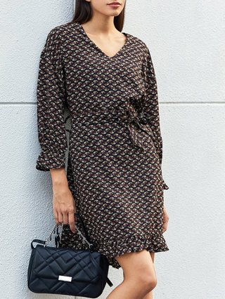 black holiday dress