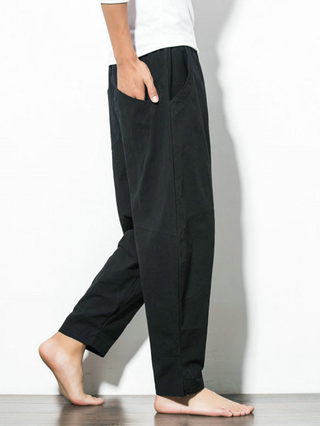 Solid Linen Pants Justfashionnow Com