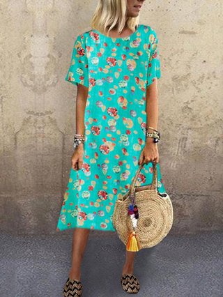 Justfashionnow Summer Dresses Sundress Casual Casual Short Sleeve