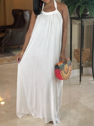 Justfashionnow Sundress Boho Dresses Daily Halter Spaghetti Strap