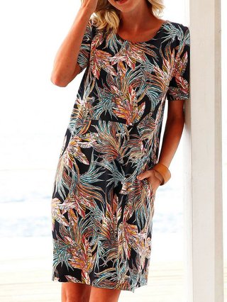 Justfashionnow Summer Dresses 1 Sundress V Neck Short Sleeve Dresses