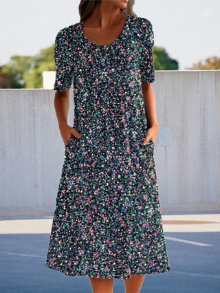 Justfashionnow Summer Dresses 1 Shirt Dress Daily Shift Crew Neck