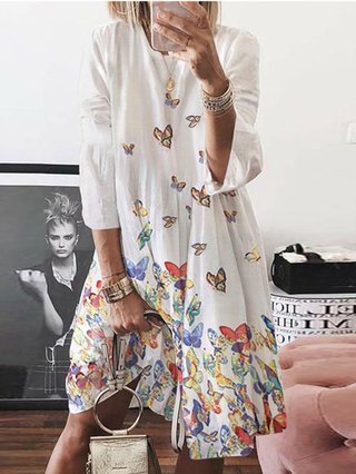 Justfashionnow Sundress 1 Casual Dresses Casual Crew Neck Casual