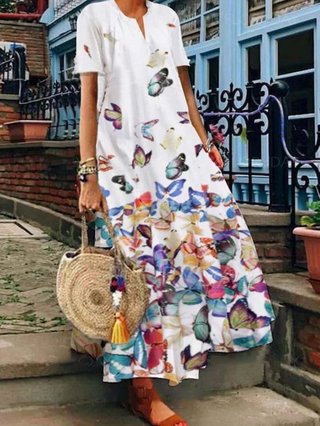 butterfly caftan