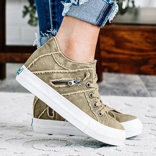 comfy canvas sneakers