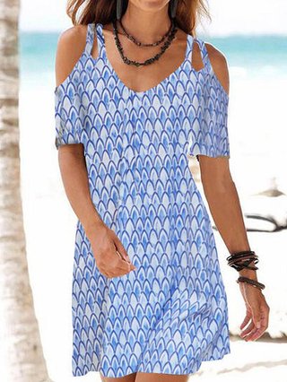 cold shoulder casual dresses