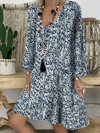 Justfashionnow Sundress Long Sleeve 1 Vintage Dresses Daily V Neck