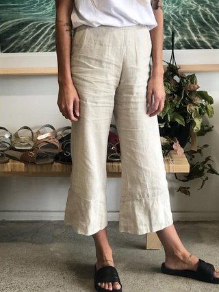 Apricot Cotton Shift Casual Pants Justfashionnow