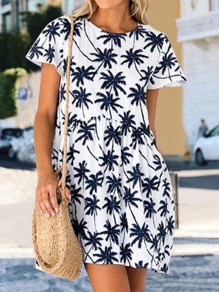 plus size short sleeve dresses for summer