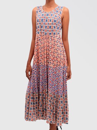 Justfashionnow Sundress 1 Casual Dresses Holiday A Line Crew Neck