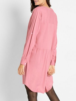 Justfashionnow Casual Dresses Long Sleeve 1 Daily High Low V Neck Casual Dresses