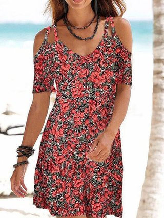 Justfashionnow Casual Dresses 1 Floral Dresses Casual Off Shoulder