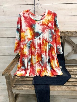 Red Casual Half Sleeve Cotton O Neck T Shirts Justfashionnow