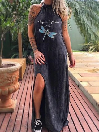 Justfashionnow Sundress 1 Sexy Dresses Casual Swing Halter Printed