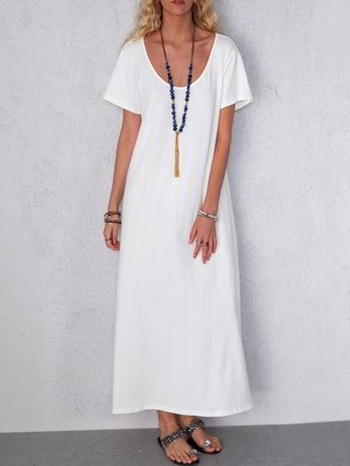 white summer cotton dresses