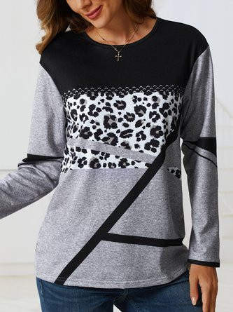 Color Block Regular Fit Casual Top