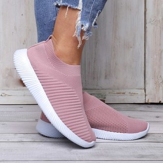 breathable jackeline slip on sneakers