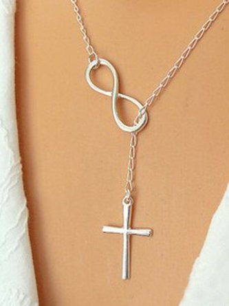 JFN  Silver Bowknot  Necklace