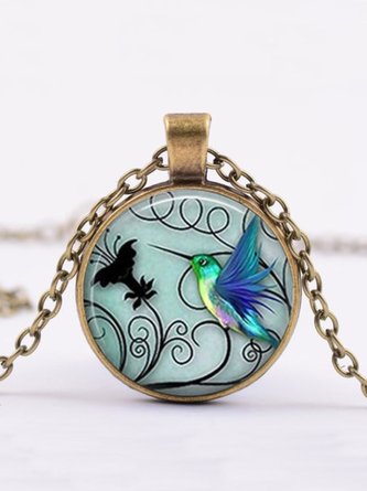 Fashion Bird Pattern  Necklace
