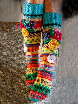 JFN  Colorful Warm Socks