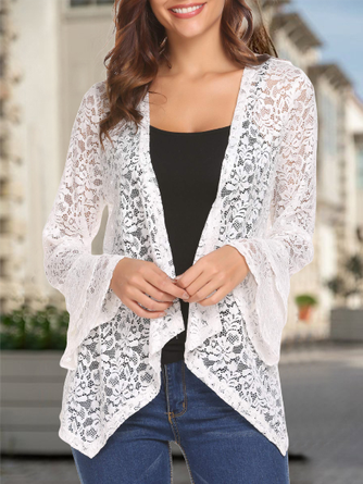 JFN Floral Lace Vacation Cardigan