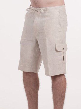 Men's Cotton Linen Casual Fashion Shorts
