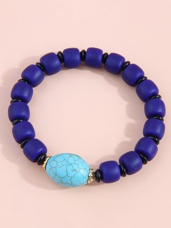 JFN Simple Fashion Versatile Turquoise Bracelet