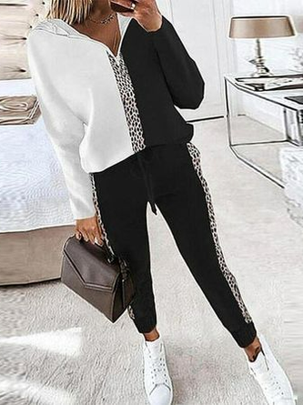 Loose Geometric Two-Piece Set