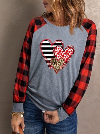 Heart/Cordate Casual T-Shirt
